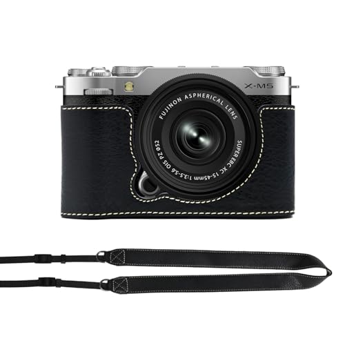 FUJIFILM X20｜黒・使用感有・レンズガード・ハンドメイド革ストラップ付 FUJIFILM X20｜黒・使用感有・レンズガード・ハンドメイド革